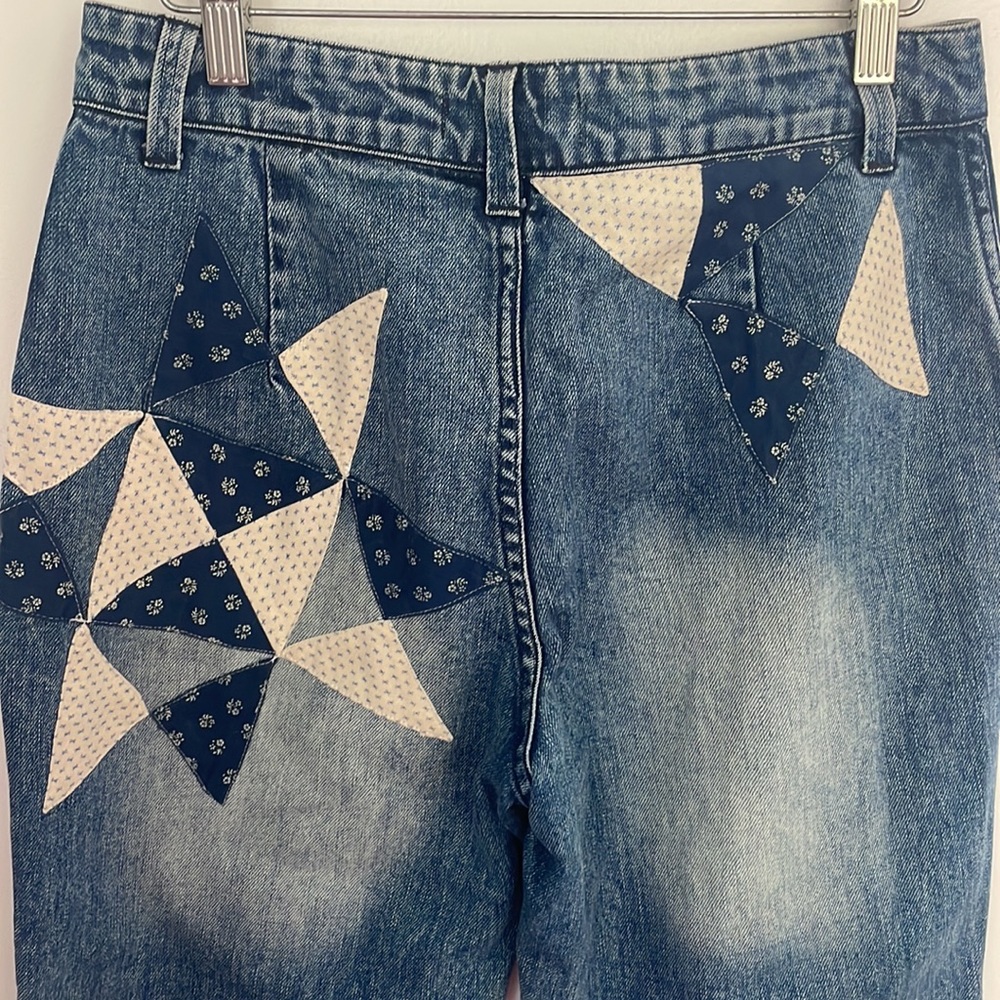 Amazing Patchwork Free People Jeans - image 3
